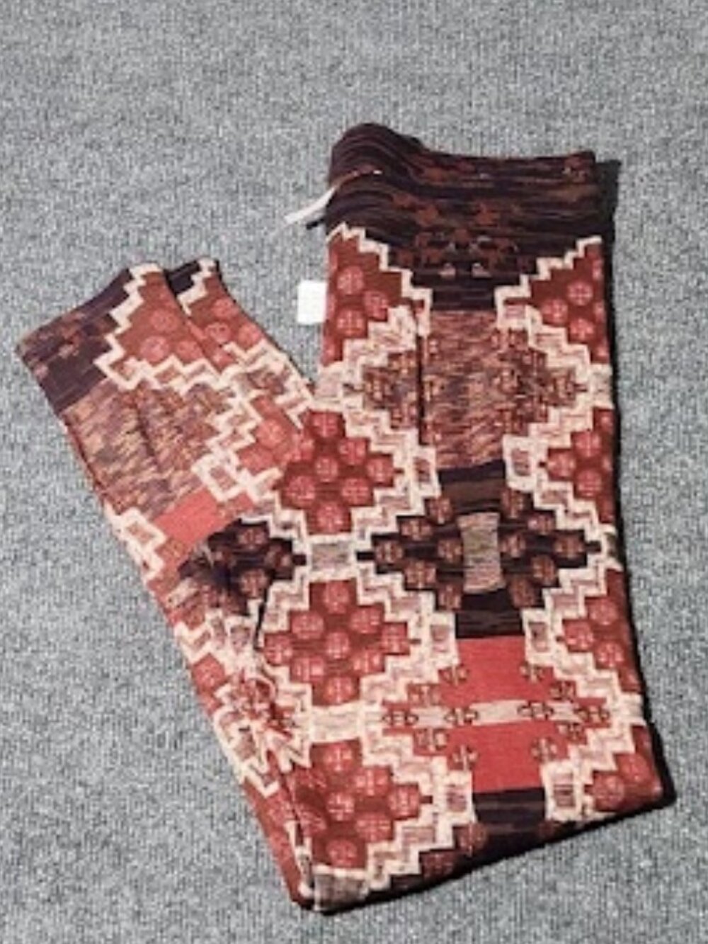 Free People Women's Boho Elastic Waist Knit Pants Size Large - Picture 1 of 3